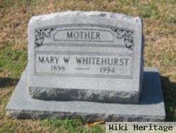 Mary W Whitehurst