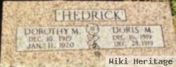 Doris M Hedrick