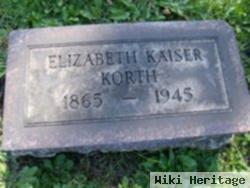 Elizabeth Kaiser Korth