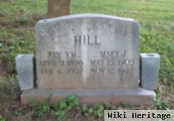 Mary Jane Johnson Hill