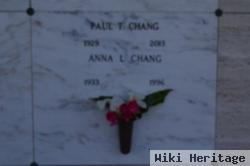 Mrs Anna L. Chang