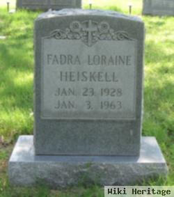 Fadra Loraine "pat" Heiskell