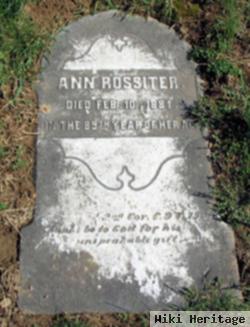 Ann Rossiter