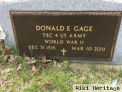 Donald E. Gage