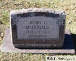 Henry T Mcdonald