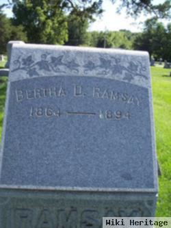 Bertha D. Ramsay