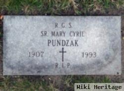 Sr Mary Cyril Pundzak