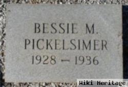 Bessie M Pickelsimer