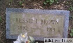 Bessie I Brown