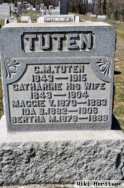 Bertha M Tuten