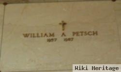 William A Petsch