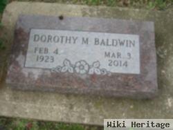Dorothy M Baldwin