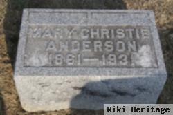 Mary Livingston Christie Anderson