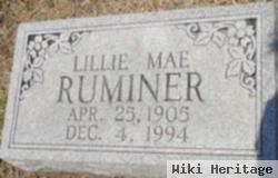 Lillie Mae "peggy" Walls Ruminer