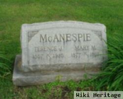 Mary M. "mae" Bininger Mcanespie