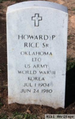 Howard Parker Rice, Sr