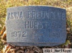 Anna Freundler Hurst