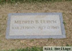 Mildred B. Strain Ulrich