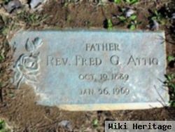 Rev Fred George Attig