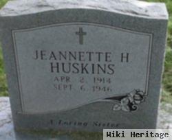 Jeannette Huskins