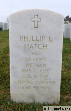 Maj Phillip Laurence Hatch