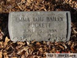 Emma Lou Bailey Puckett