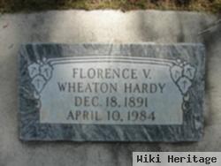 Florence Vernal Wheaton Hardy