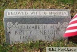 Elizabeth M. "betty" Eberle Enright