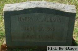 Harry Andrew Jackson