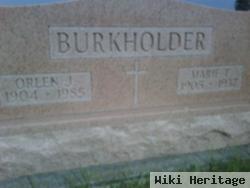 Orlen J Burkholder