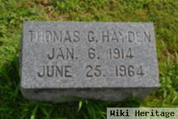 Thomas G Hayden