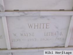 Letha B White