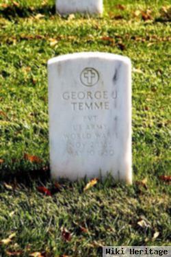 George J Temme