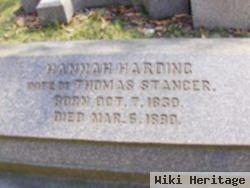 Hannah Harding Stanger