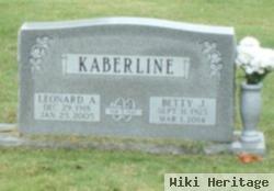 Leonard A. Kaberline