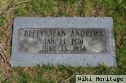 Betty Jean Andrews