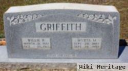 Willie P Griffith