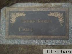 Esther Karlin