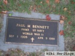 Paul M Bennett