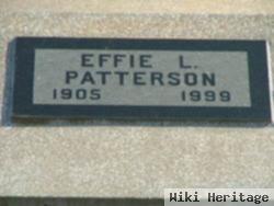 Effie L Whitsett Patterson