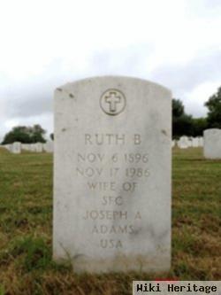 Ruth B Brown Adams