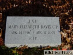 Sr Mary Elizabeth Davis C.p.