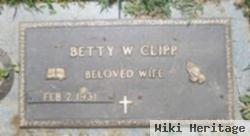 Betty W. Clipp