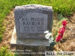 Hilda E "peggie" Schindler Rayburn