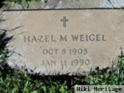 Hazel M Weigel