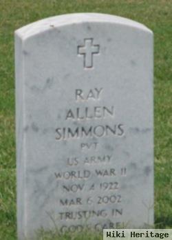 Ray Allen Simmons