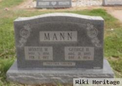 Montie M Mann