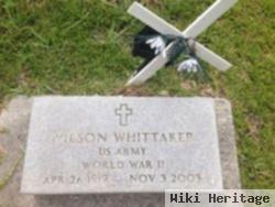 Wilson Whittaker