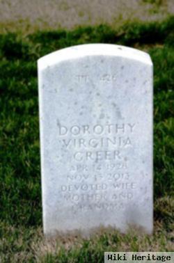 Dorothy Virginia Greer