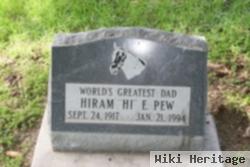 Hiram E. "hi" Pew